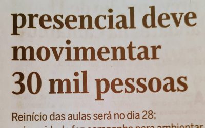 Retorno às aulas presenciais